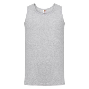 Майка мужская VALUEWEIGHT ATHLETIC VEST 165, цвет серый меланж, размер 2XL