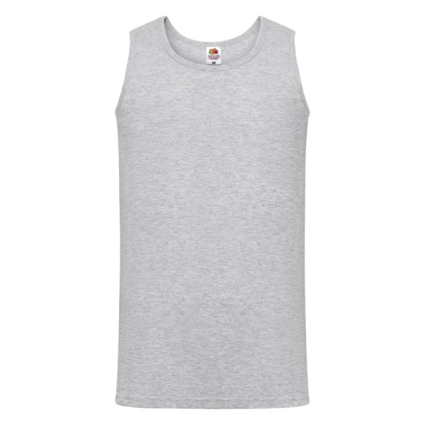 Майка мужская VALUEWEIGHT ATHLETIC VEST 165, цвет серый меланж, размер 2XL