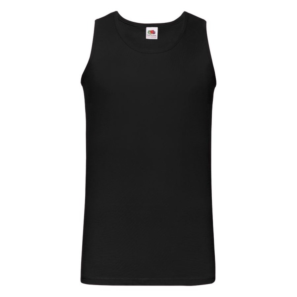 Майка мужская VALUEWEIGHT ATHLETIC VEST 165, цвет черный, размер 2XL