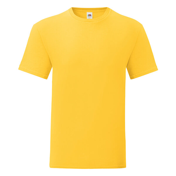 Футболка мужская ICONIC 150, цвет желтый, размер L
