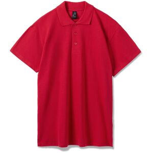 Рубашка поло мужская Summer 170, цвет красная, размер M