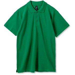 Рубашка поло мужская Summer 170, цвет ярко-зеленая, размер XL