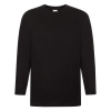 Футболка мужская SUPER PREMIUM LONG SLEEVE 205, цвет черный, размер 2XL 2