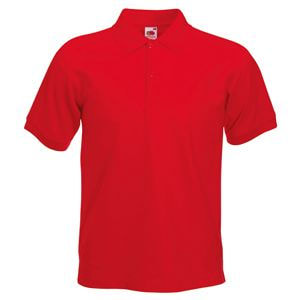 Поло мужское SLIM FIT POLO 220, цвет красный, размер L