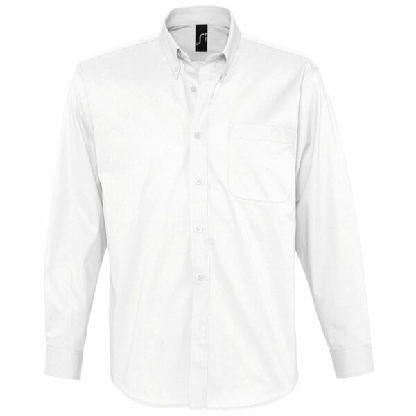 Рубашка мужская с длинным рукавом Bel Air белая, размер L