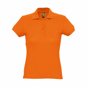 Поло женское PASSION 170, цвет оранжевый, размер XL