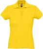 Рубашка поло женская Passion 170 желтая, размер XXL