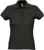 Рубашка поло женская Passion 170 черная, размер M