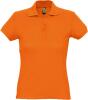 Рубашка поло женская Passion 170 оранжевая, размер XL