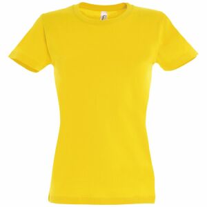 Футболка женская Imperial women 190 желтая, размер XL