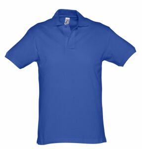 Рубашка поло мужская Spirit 240 ярко-синяя, размер S