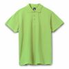 Рубашка поло мужская Spring 210 зеленое яблоко, размер XL