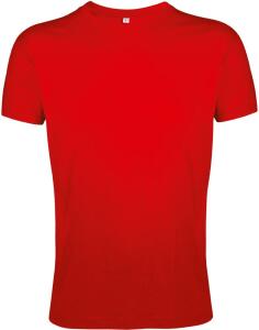 Футболка мужская приталенная Regent Fit 150, красная, размер M