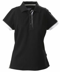Рубашка поло женская Antreville, черная, размер S