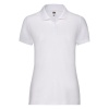 Поло женское 65/35 POLO LADY-FIT 170, цвет белый, размер M