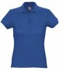 Рубашка поло женская Passion 170 ярко-синяя (royal), размер XL