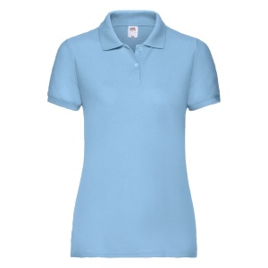 Поло женское 65/35 POLO LADY-FIT 180, цвет голубой, размер XS