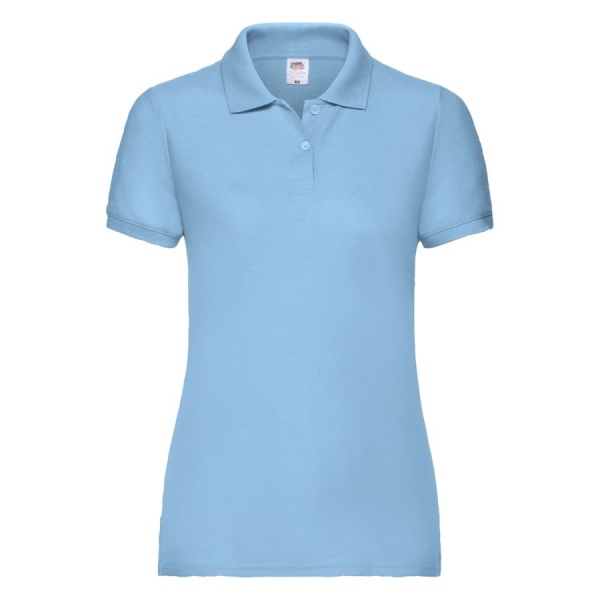 Поло женское 65/35 POLO LADY-FIT 180, цвет голубой, размер L