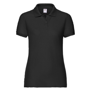 Поло женское 65/35 POLO LADY-FIT 180, цвет черный, размер XS