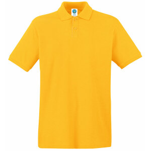 Поло мужское APOLLO 180, цвет желтый, размер XL