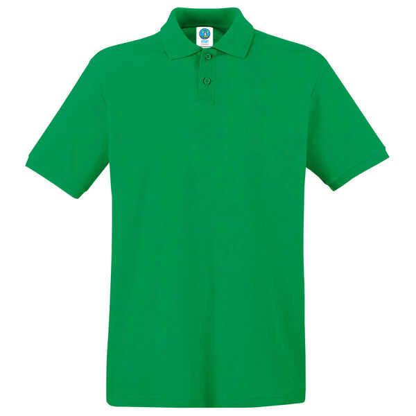 Поло мужское APOLLO 180, цвет зеленый, размер XL