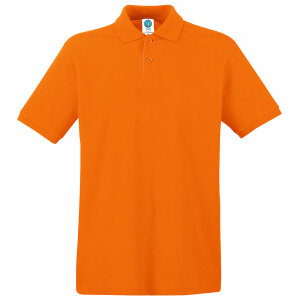 Поло мужское APOLLO 180, цвет оранжевый, размер L