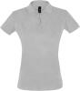 Рубашка поло женская Perfect Women 180 серый меланж, размер L