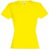 Футболка женская Miss 150 желтая (лимонная), размер XXL