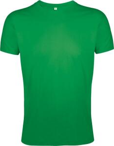 Футболка мужская приталенная Regent Fit 150 ярко-зеленая, размер XXL