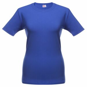 Футболка женская T-bolka Stretch Lady, ярко-синяя (royal), размер L