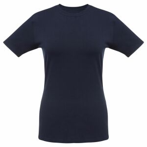 Футболка женская T-bolka Stretch Lady, темно-синяя (navy), размер S