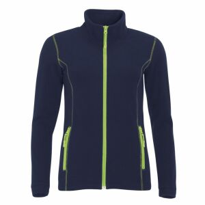 Куртка женская Nova Women 200, темно-синяя с зеленым яблоком, размер L
