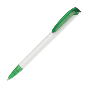 Ручка шариковая JONA T, цвет белый с зеленым