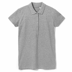 Рубашка поло женская Phoenix Women серый меланж, размер XXL
