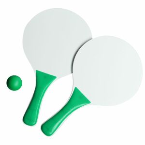 Набор для игры в пляжный теннис Cupsol, цвет зеленый