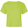 Футболка укороченная женская Maeva, цвет зеленый неон, размер XL/XXL