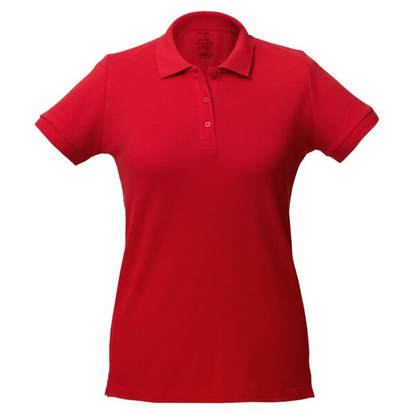 Рубашка поло женская Virma lady, цвет красная, размер S