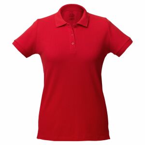 Рубашка поло женская Virma lady, цвет красная, размер M