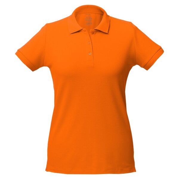 Рубашка поло женская Virma lady, цвет оранжевая, размер XL