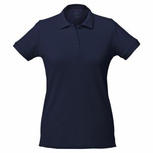 Рубашка поло женская Virma lady, темно-синяя, размер L
