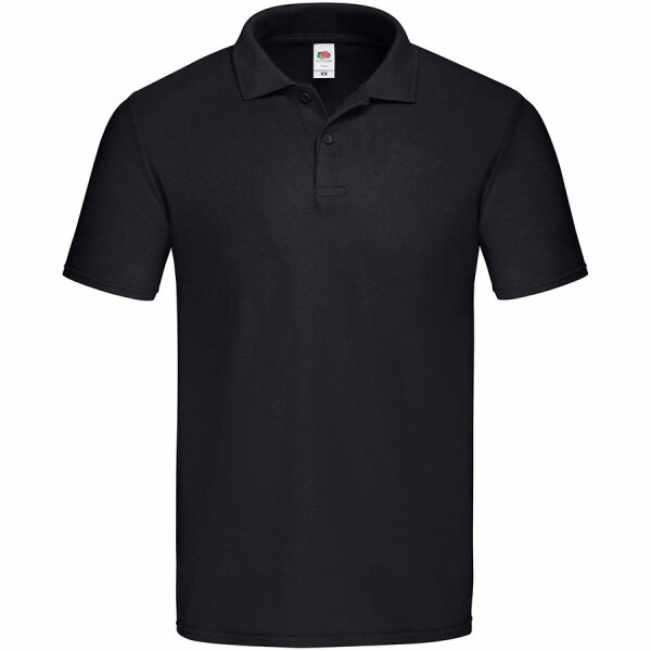 Рубашка поло мужская ORIGINAL POLO 185, цвет черный, размер L