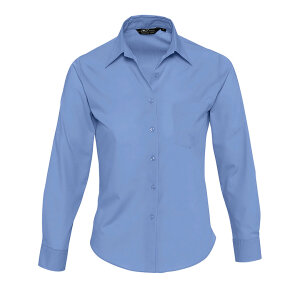 Рубашка женская EXECUTIVE 105, цвет синий, размер S