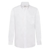 Рубашка мужская LONG SLEEVE OXFORD SHIRT 130, цвет белый, размер S