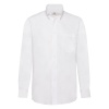 Рубашка мужская LONG SLEEVE OXFORD SHIRT 130, цвет белый, размер 2XL