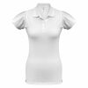 Рубашка поло женская Heavymill белая, размер S