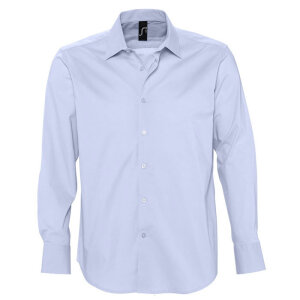 Рубашка мужская BRIGHTON 140, цвет голубой, размер S
