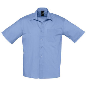 Рубашка мужская BRISTOL 105, цвет синий, размер S