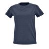 Футболка женская Imperial Fit Women синий меланж, размер L 2
