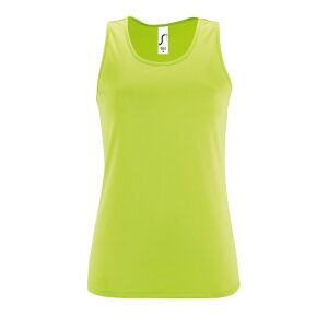 Майка женская Sporty TT Women, цвет зеленое яблоко, размер XL