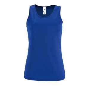Майка женская Sporty TT Women, цвет ярко-синяя, размер XL